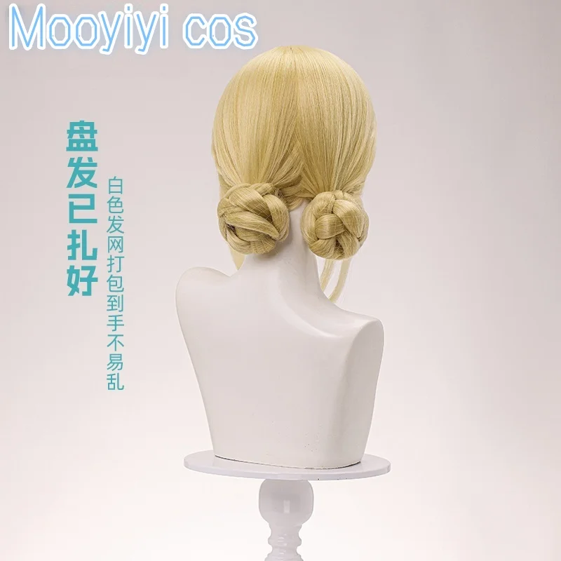 Newly Violet Evergarden Cosplay Wig for Halloween Christmas New Two styles of long and curly Heat-resistant up to 200°C Free cap