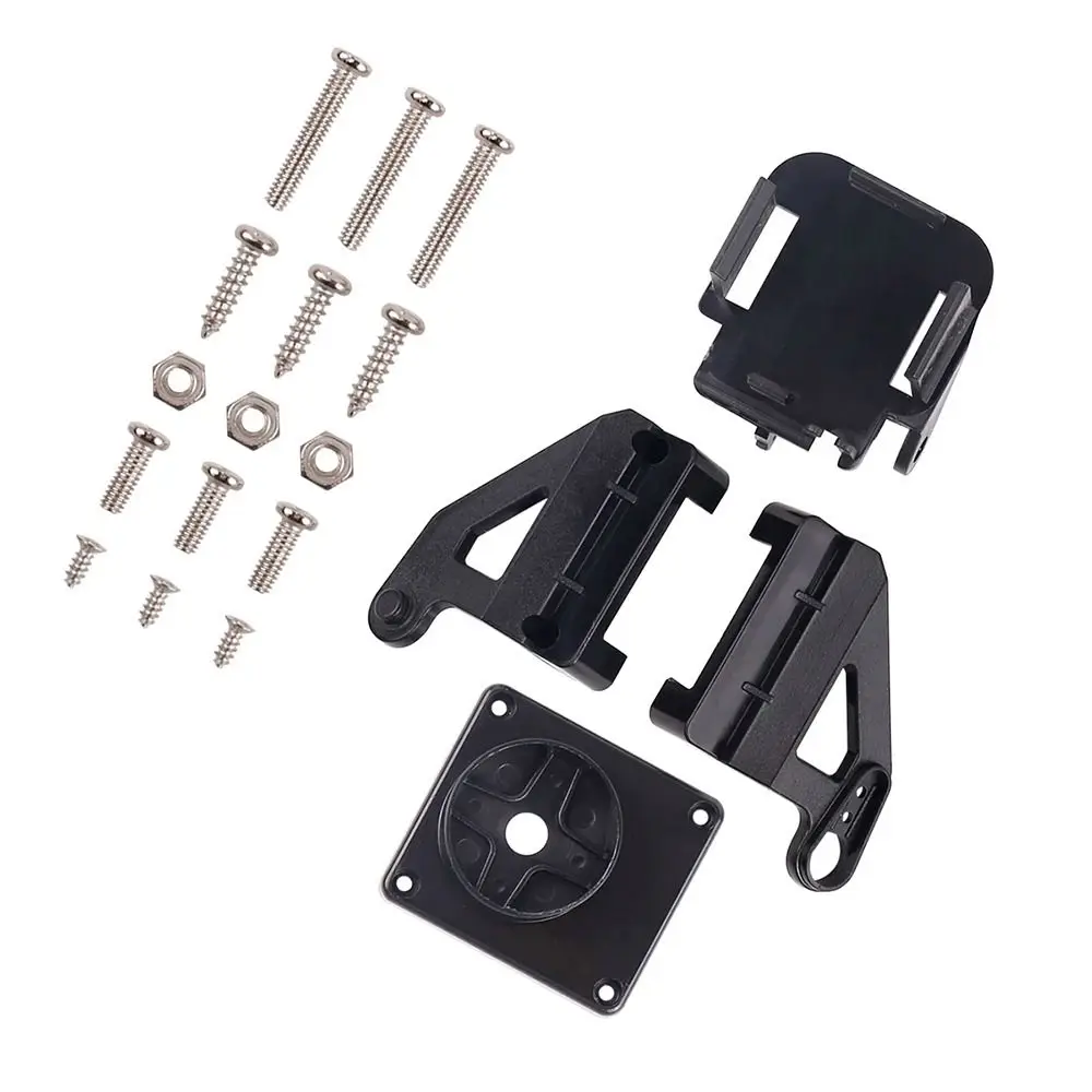 1Sets Rc Plane Parts Steering Gear Pan Tilt SG90 MG90s 9g PTZ with 2 Servo Two Axis PTZ Ultrasonic Aerial Model Camera Mount
