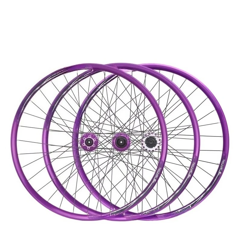 High-strength Mountain Bike Wheelset 26/27.5-inch Rims Aluminum Alloy Strong Durable Bicycle Wheel 120 Echoes Bicycle Parts