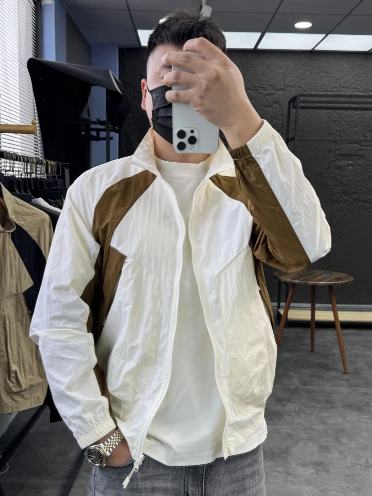 

Svip Luxury UPF50 Cool Sensation Sun Protection Casual Lightweight Breathable Outdoor Stand Collar Men's Summer Faion Sun S...