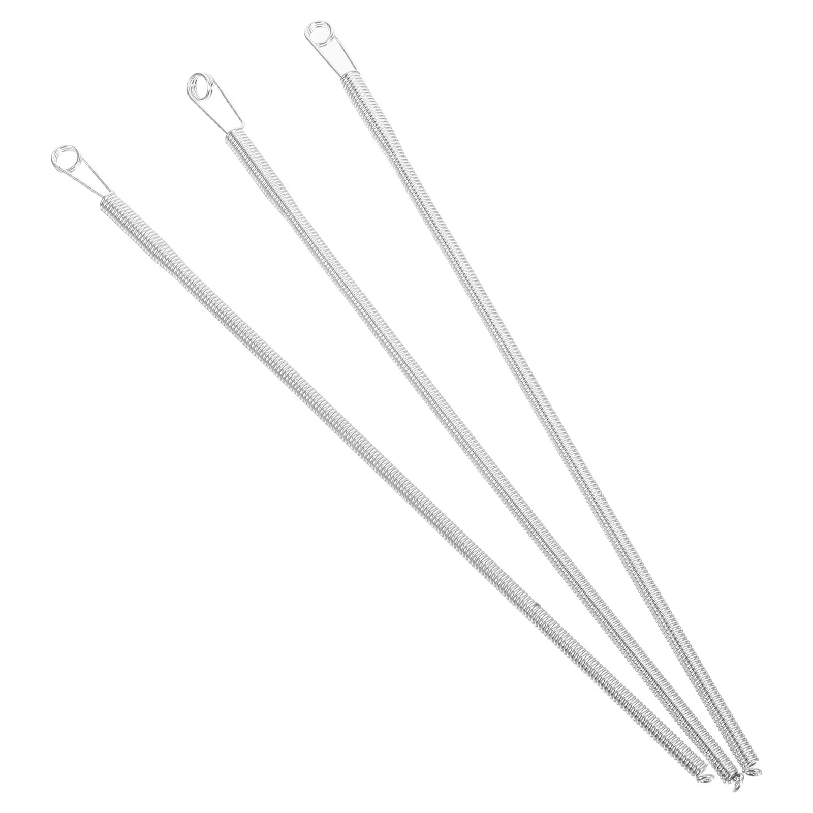3Pcs Spring Threading Tool Metal Sewing Threaders Easy Use for Curtains Pants Hoodies Drawstring Replacement Tool DIY Sewing