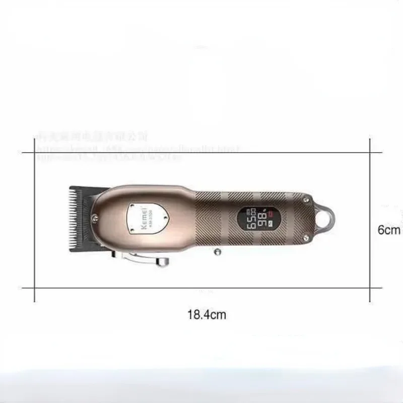 Машинка для стрижки волос kemei, быстрая зарядка и долгое время работы, профессиональная машинка для стрижки волос, триммер для волос