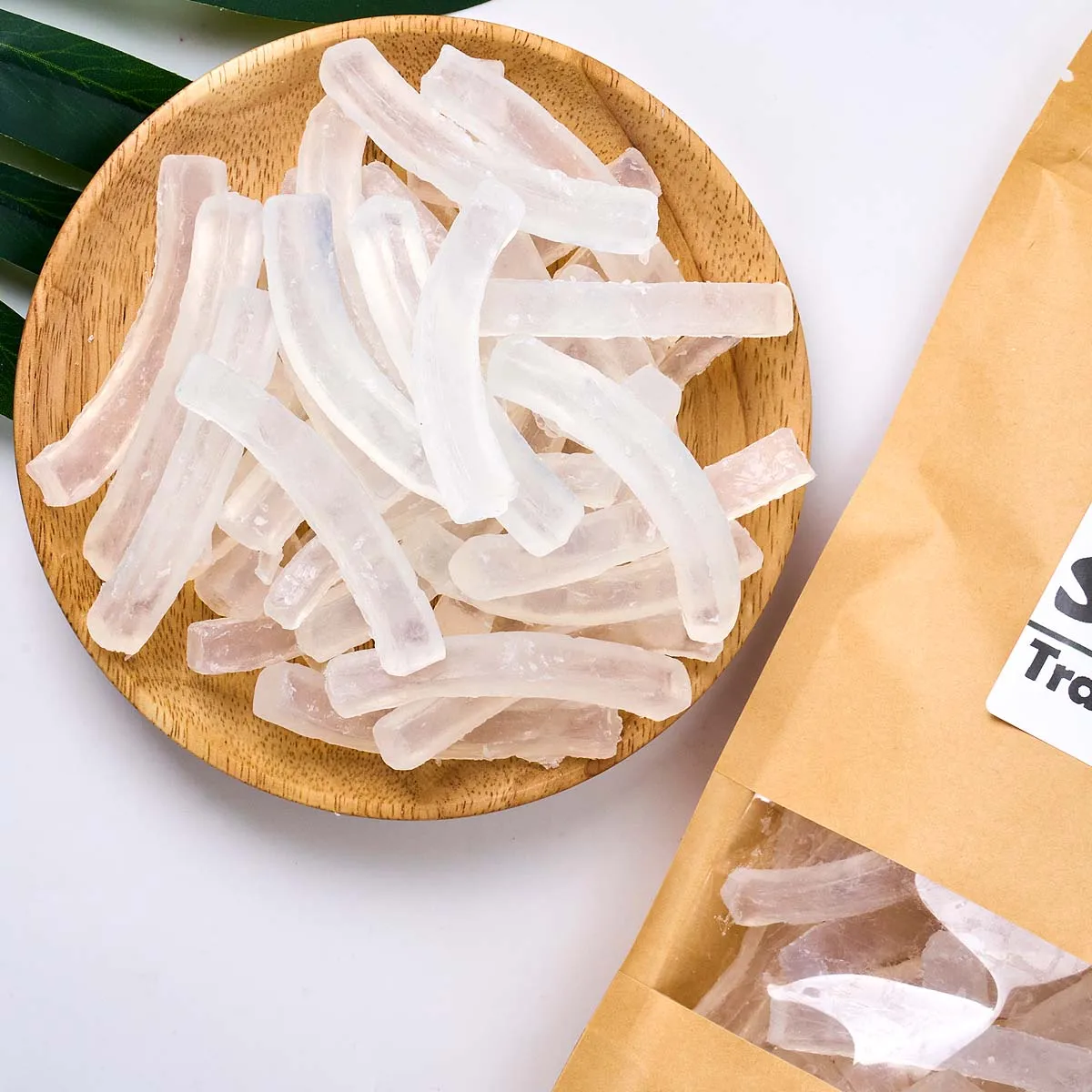 500g Transparent White Color Soap Base DIY Aromath Soaps Making Meterial Bag Strip Shaped Soap Raw Materials Bath Foaming Butter view 2