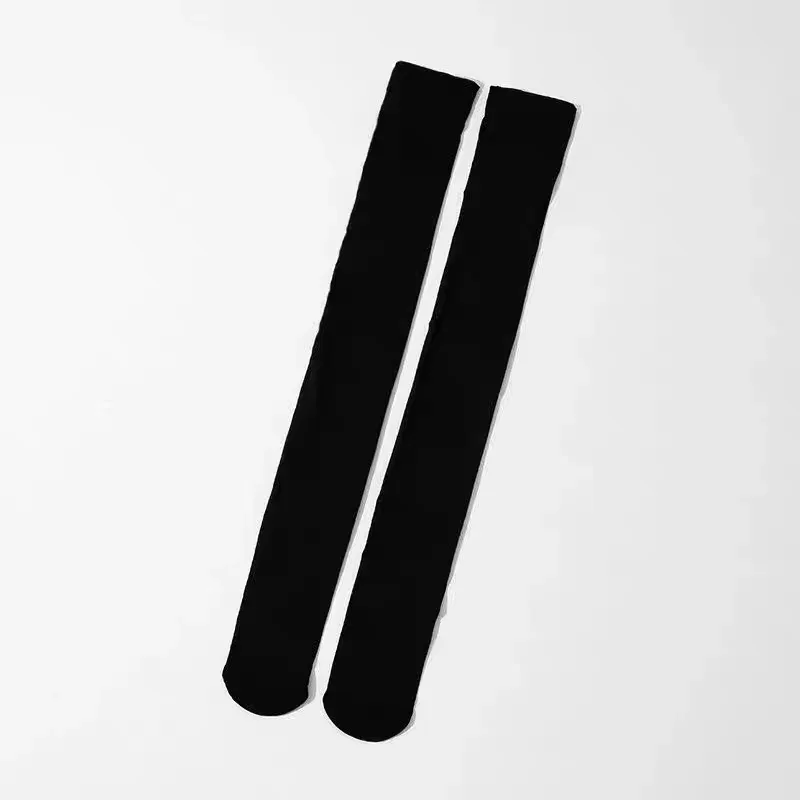 جوارب الفخذ العليا للنساء الدانتيل الرباط حزام النفط لامعة شير جوارب طويلة 8 Denier