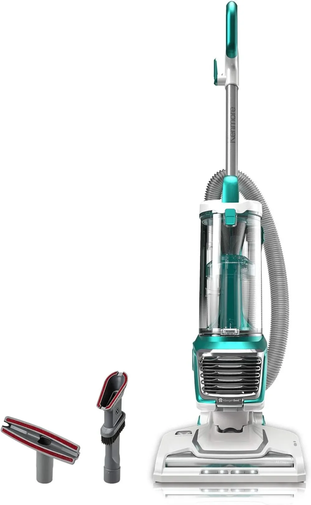 

Kenmore DU2012 Bagless Upright Vacuum 2-Motor Power Suction Lightweight Carpet Cleaner with 10’Hose, HEPA Filter, 2 Cleaning