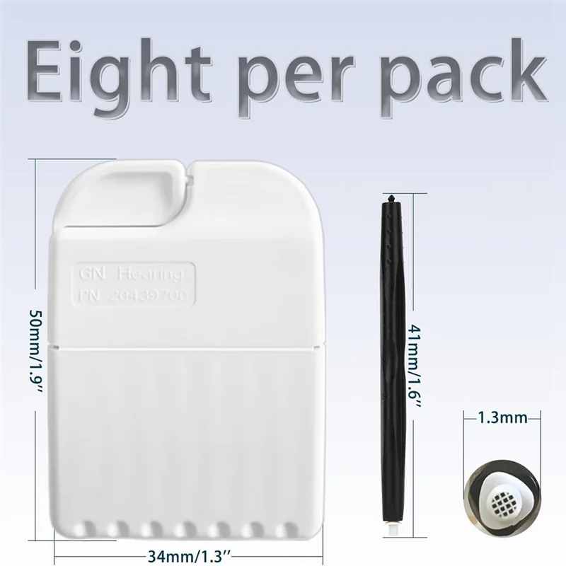 

B97A-Wax Guards PN 20439700 Filters For Resound/Phonak/Unitron With Cleaning Brush Tools Kit