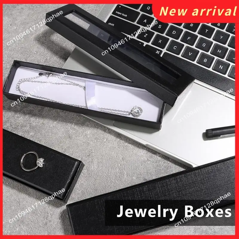 

N89R 24Pcs Empty Pen Gift Box With Clear Lid,Pen Box Pen Display Case For Presentation Jewelry Gift Packaging Office Supplies