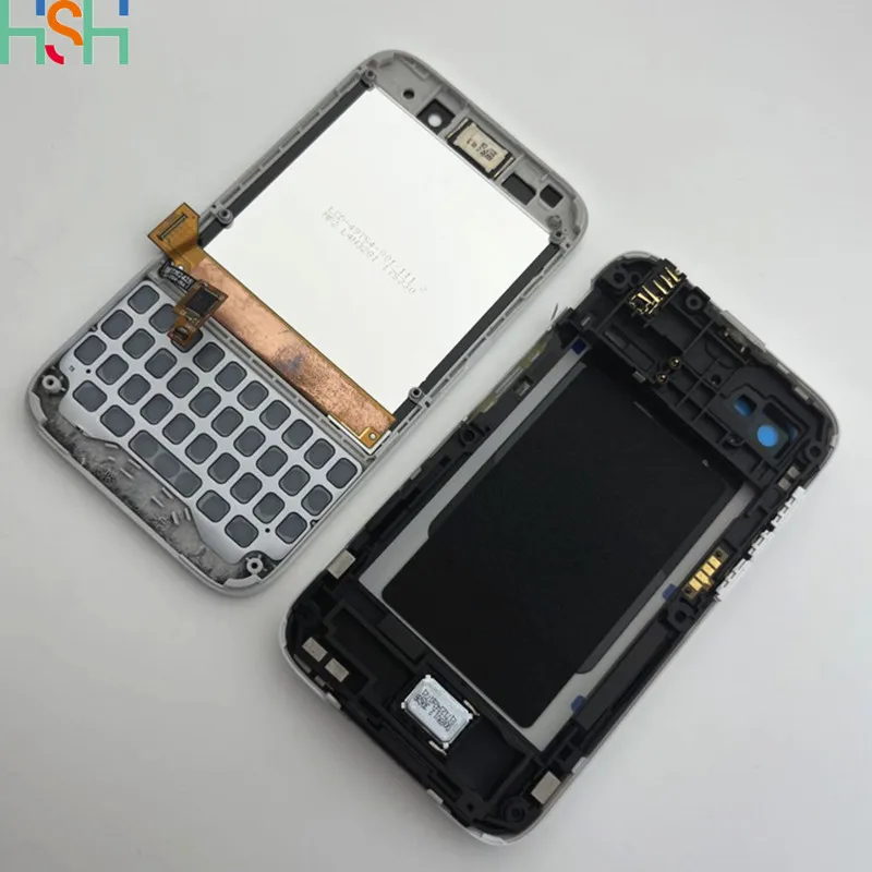 Full Housing New For BlackBerry Q5 LCD Display Touch Screen Digitizer+Bezel Frame+Keyboard+Battery Door Cover