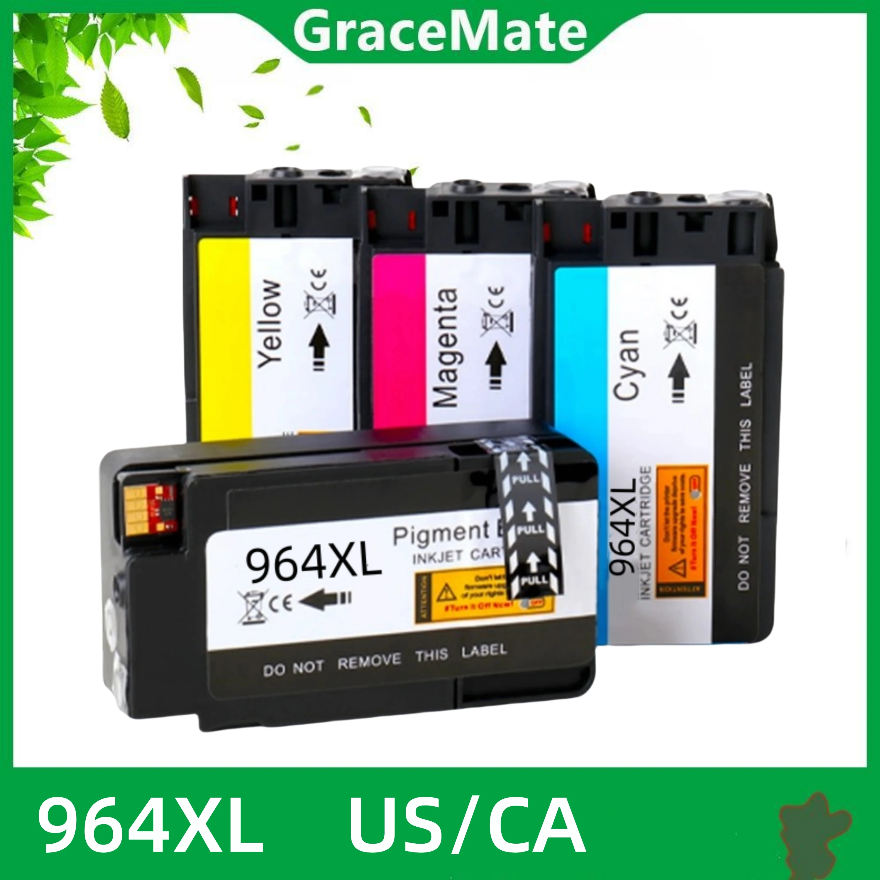 964XL Compatible Color Inkjet Ink Cartridge for HP964 964XLfor HP OfficeJet Pro 9010 9015 9012 9013 9014 Printer