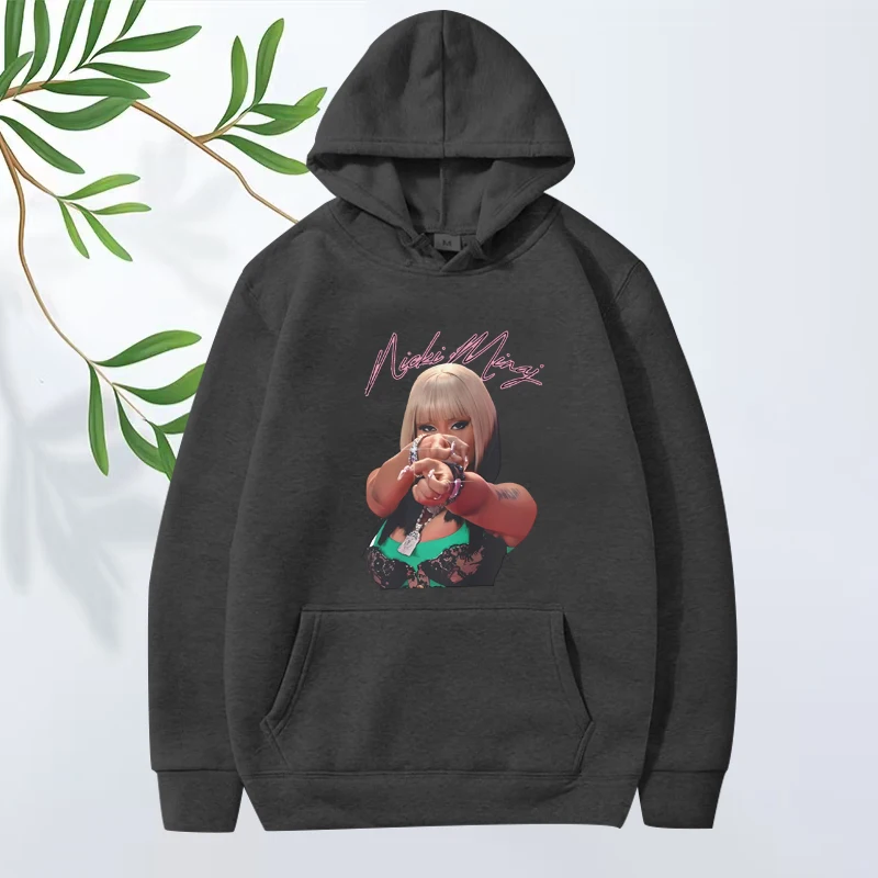 Nicki Minaj classic graphics oversized hoodie 2025 men women funny vintage cool Long sleeve Sweatshirt with print hoodie unisex
