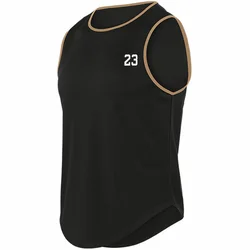 2024 più nuovo gilet da palestra estivo camicia a rete di alta qualità t-Shirt senza maniche canotte da uomo basket Running Fitness Sports Vest Men