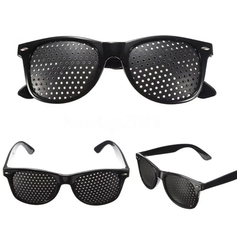 AliExpress NONE 1-5PCS Anti Myopia Astigmatism Glasses With Perforated Vision Correction Fatigue Pinhole Glasses Improve Natural Vision