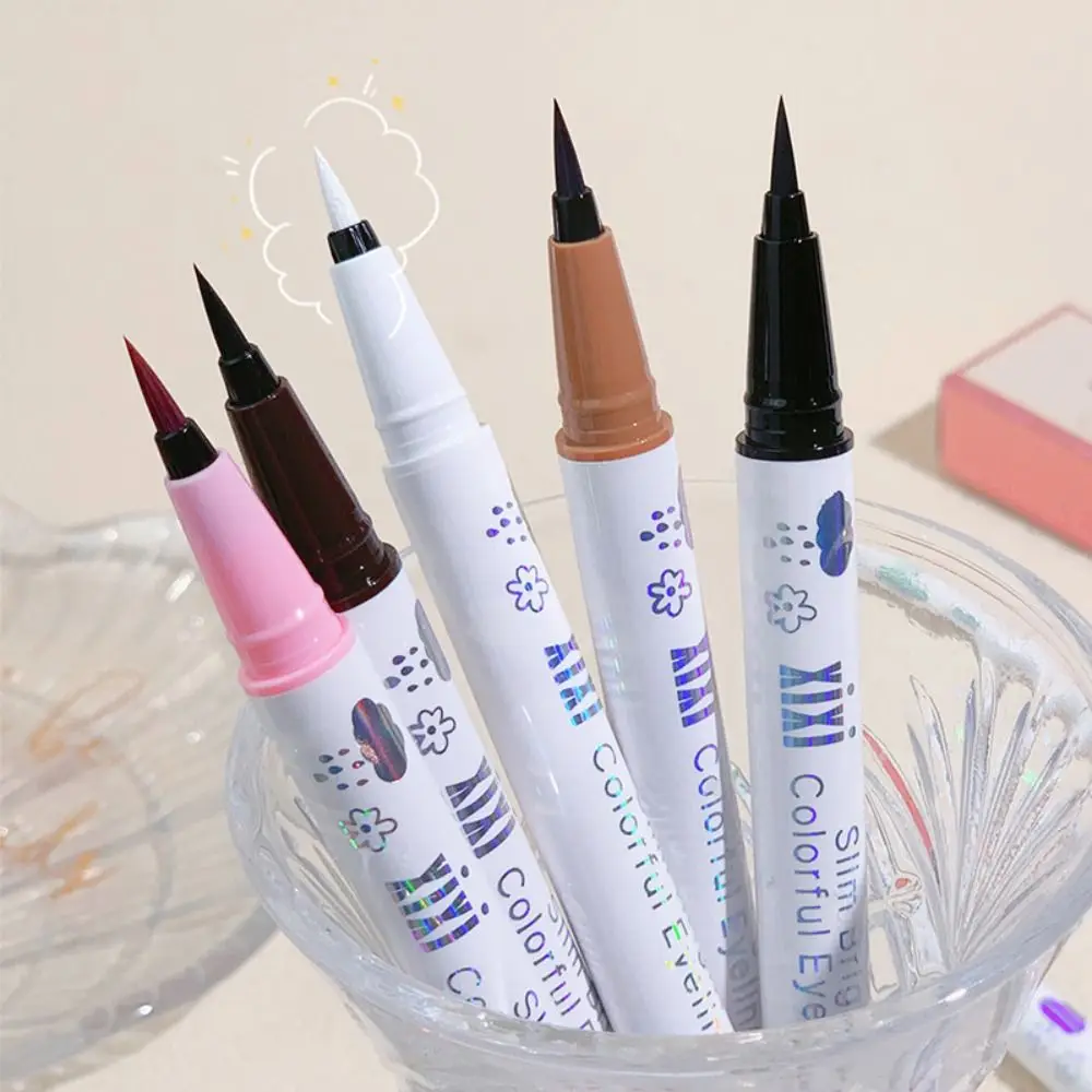 Face Drawing Korean Cosmetics Natural Neon Tint Eye Liner Pencil Liquid Eyeliner Pen Colored Eyeliner Pen Eye Makeup Tool