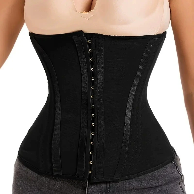 AfruliA Fajas Colombian Girdle Slimming Waist Cincher Body Shaper for Postpartum Tummy Control Belt Corset Weight Loss Shapewear