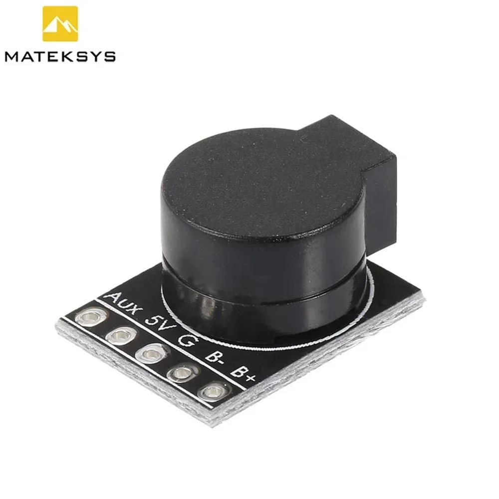 Matek Lost Model Beeper Flight Controller 5V lauter Summer Eingebauter MCU für FPV Drone Multicopters RC Quadcopter Tracking-Gerät