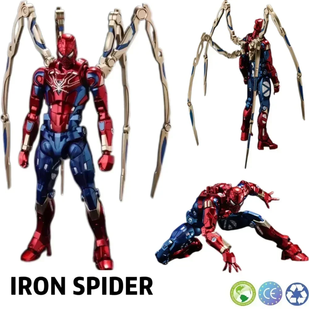 

Disney Marvel Series Thousand Value Iron Spider-Man Action Figure Sculpture Model Handmade Toy Gift 16cm