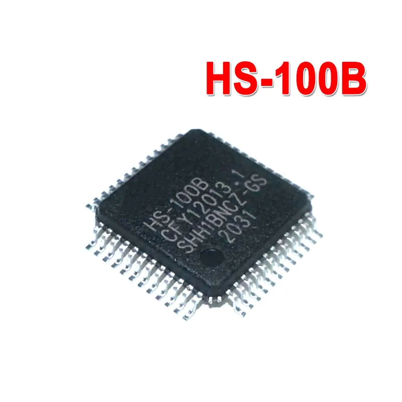 (5piece)100% New HS-100B LQFP-48 Communication audio interface IC chip  Chipset