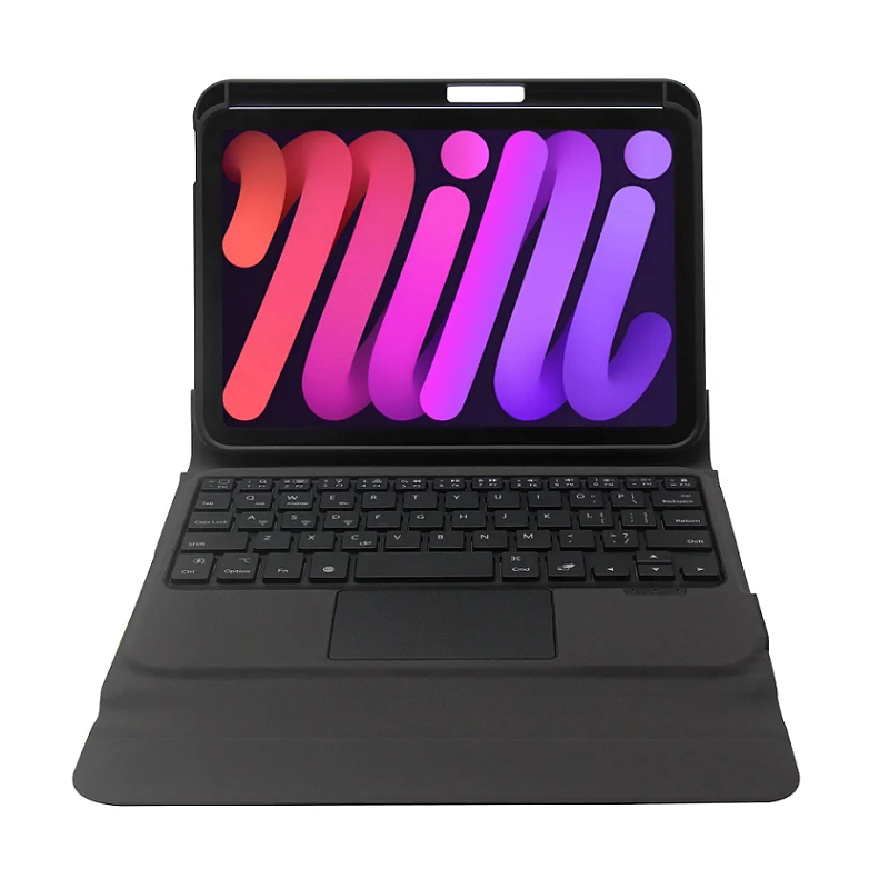 

Mini Wireless Keyboard for Ipad Mini 6 Magnetic Keyboard Case English German Arabic French Spanish