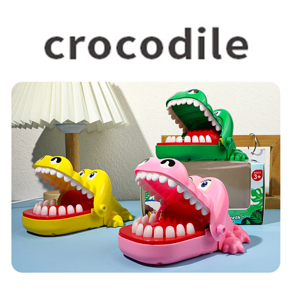 Crocodile-Dentist Biting Finger Game,Crocodile-Dentist Biting Finger Game Interactive Family Tabletop Games For Stress Relief