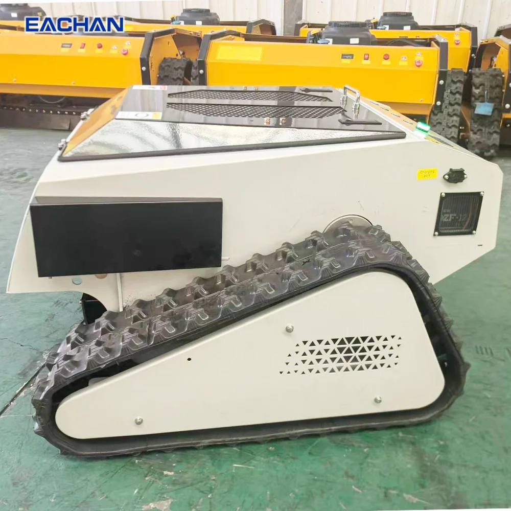 Remote Control Crawler Lawn Mower Customizable CE EPA Euro 5 Tracked Lawn Mower Orchard Farm Garden Hillside Grass Mower view 4