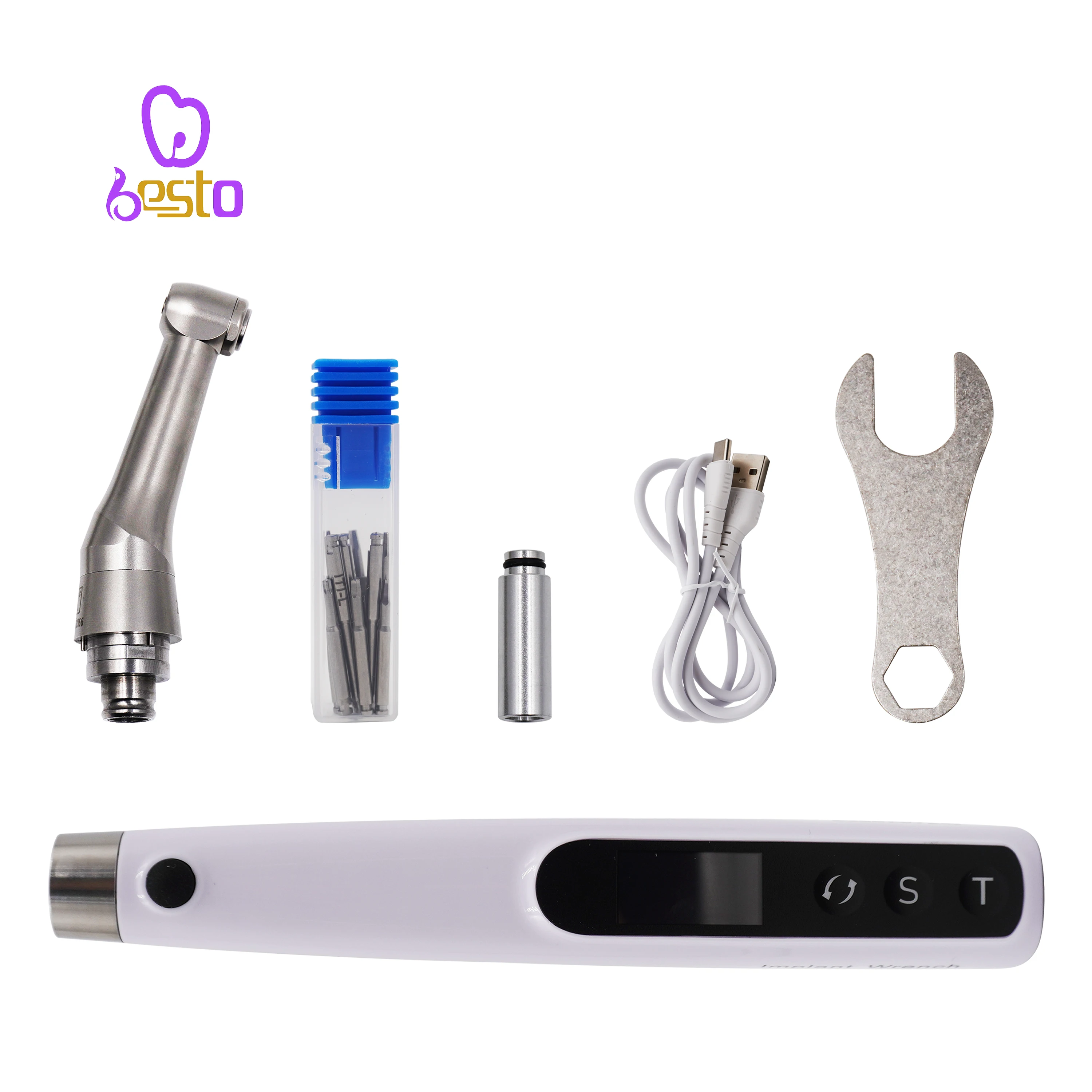 den tal Universal Electric imp lant Torque Wrench Wireless imp lant Equipment Screwdriver Repair Tools Kit  For imp lant Surgery