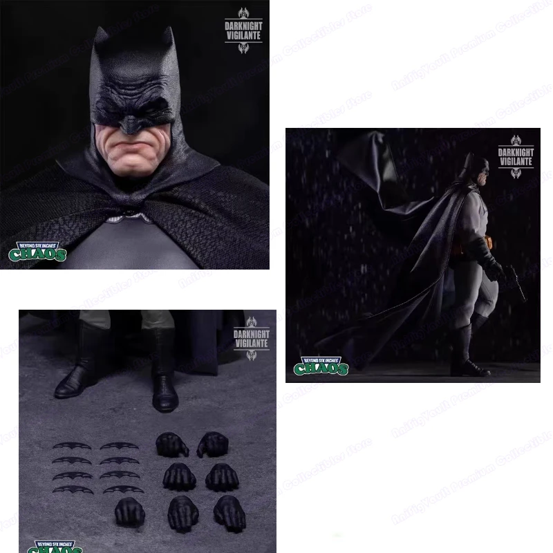 الفوضى No.002 1/12 ليلة مظلمة الشرطة DARKNIGHT VIGILANTE المنقولة الجندي نموذج عمل الشكل لعبة جمع هدية في الأوراق المالية