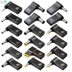 YuXi PD 100W USB Type C to Dc Power Jack Connector USB C to Universal Laptop Power Adapter Plug Converter for Asus Dell Lenovo