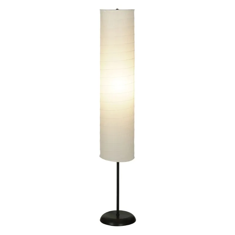 

NEW Bohemian Collapsible Floor Lamp, with Ricepaper Ivory Shade