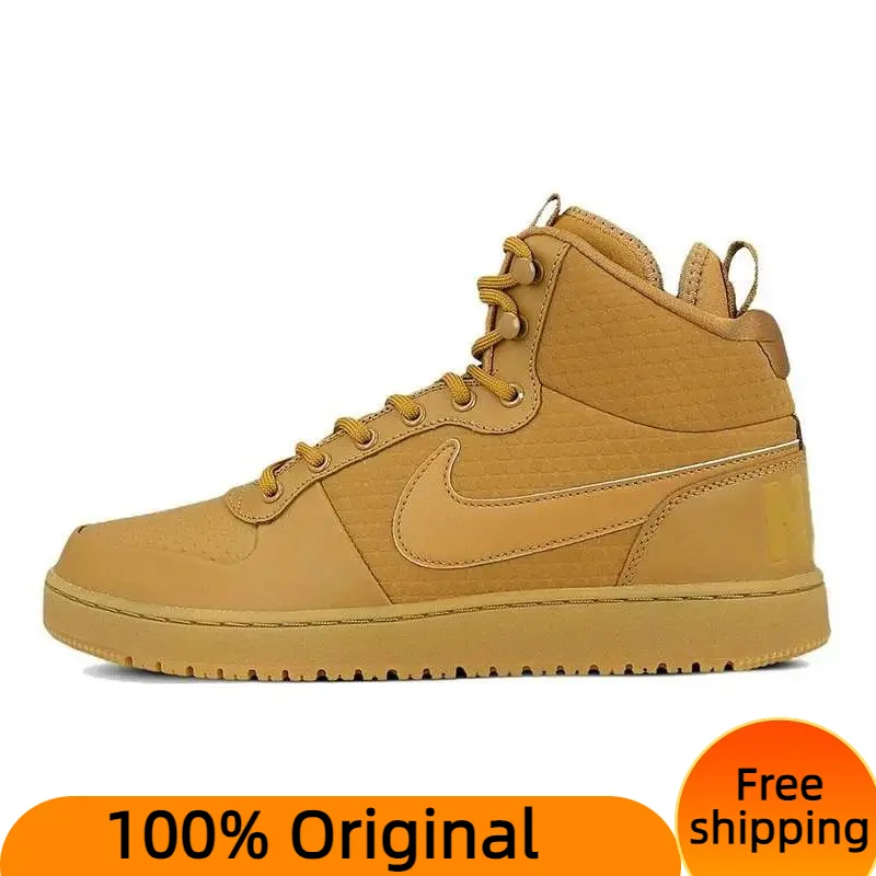 

Nike Court Borough Mid Winter Wheat Sneakers shoes AA0547-700 With Original Box