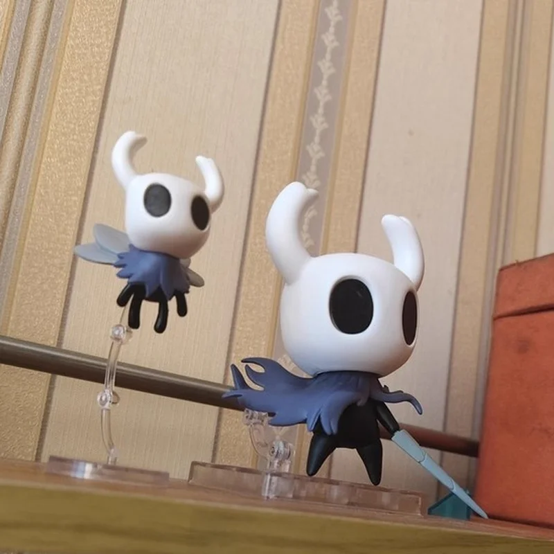 مجسم حركة قابل للجمع في صندوق هولو نايت 2195 #   فارس 2196 #   الدبور سترة صفراء الحرير أغنية Q نسخة الطين الشكل المنقولة