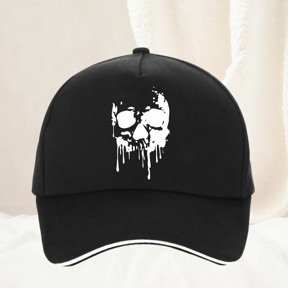 

New Unisex Cotton Cap SKULL Fashion Baseball Cap Skull Pattern Men Women Adjustable Casual Outdoor Streetwear Sports Hat