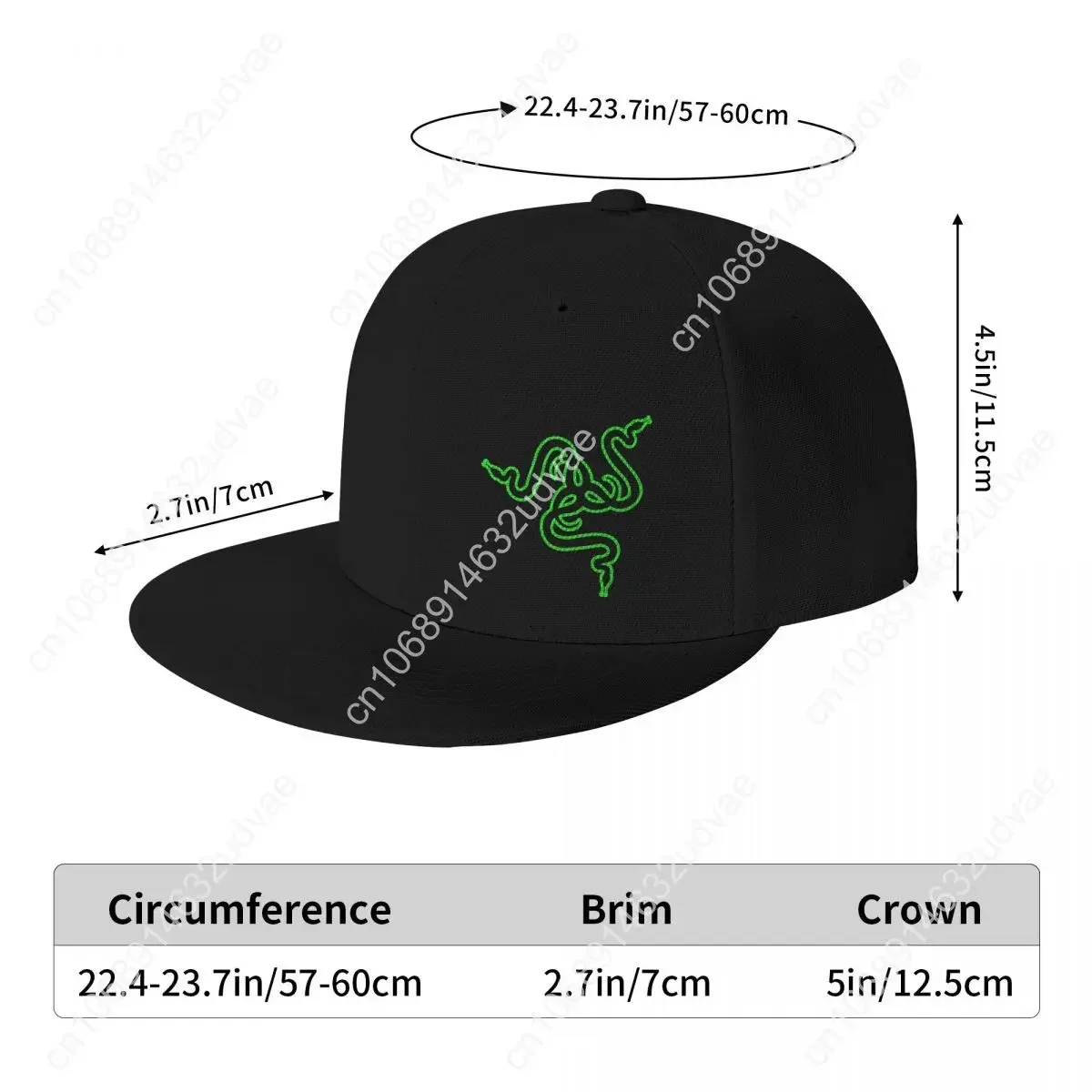 Razer Gamingtwo Baseball Caps Snapback Cap Premium High Quality Vtg