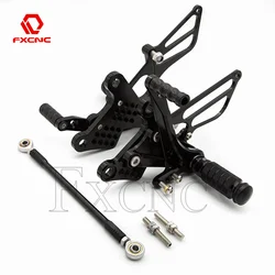 2024 For Kawasaki Ninja ZX6R ZX636 ZX-6R ZX 6R 636 2009-2019 2020 2021 2022 2023 Adjustable Rearset Footpeg Foot Peg Footrest