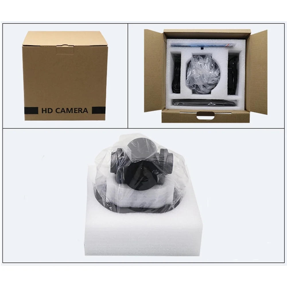 HD 1080P USB2.0 Conference Camera Fixed Lens 3X 10X 12X Zoom PTZ Camera For Metting Telemedicine Remote Teaching