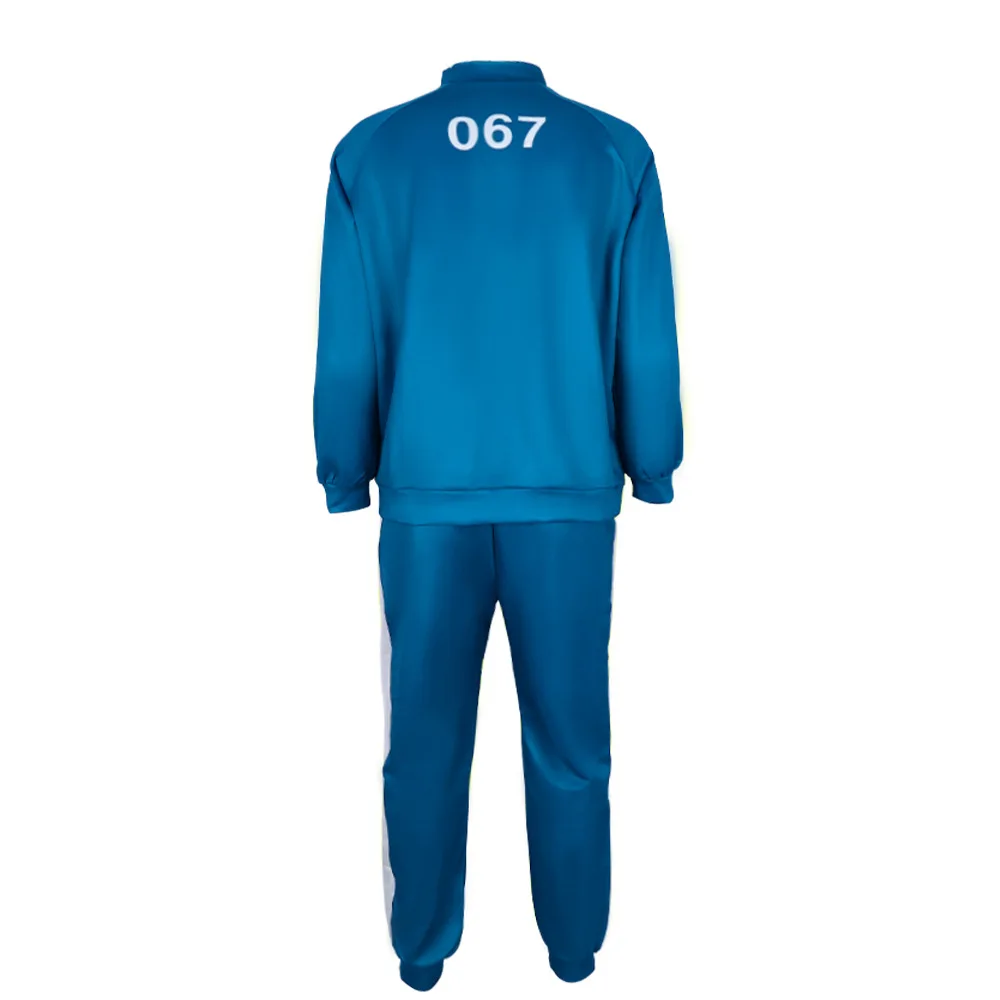 Uniforme de Halloween, ropa deportiva de Drama coreano, disfraz de Cosplay, sudadera con cremallera, disfraz de escenario actuación