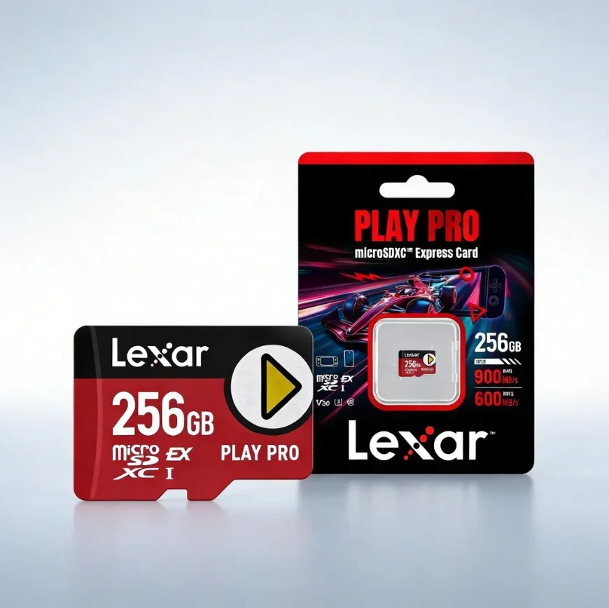 Lexar PLAY PRO microSDXC Express card 1TB High Speed Memory Card PCIe Gen3x1 Read speed up to 900MB/s for Nintendo Switch 2