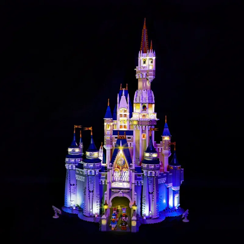 RC DIY LED Light Kit For LEGO 71040 Creative City Princess Castle Building Block Set（Only LED Light,Without Blocks Model）