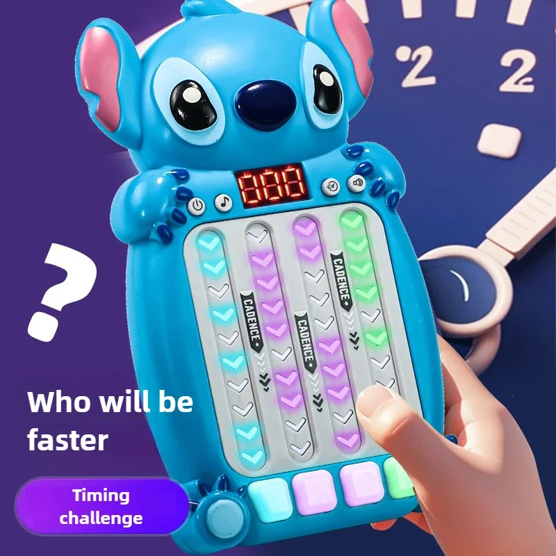 Rhythm Master Speed Push Game Console Puzzle Dance Game Console Decompression Challenge Multiplayer Battle Toys for Children