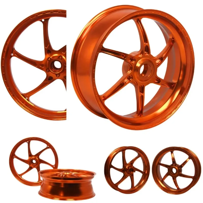 WSBK Champion Zhang Xue's Bike SpecOEM Custom Forged Lightweight Aluminum Motorcycle Wheels 17 Inch For  CBR1000RR CBR1000C