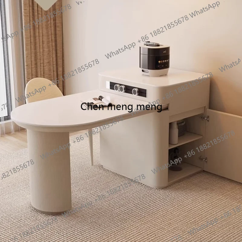 

Z10Luxury Extending Dining Table Dressing Study Nordic Restaurant Dining Table Conference Reception Mesas