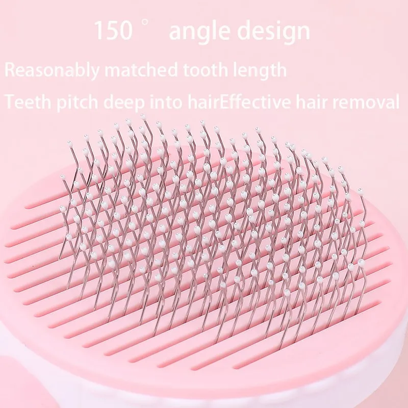 Cat Brush Pet Grooming Brush for Cats Remove Hairs Pet Cat Hair Remover Pets Hair Removal Comb Puppy Kitten Grooming Accessories