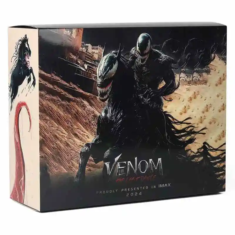 Venom: The Last Dance venom horse Spider-Man Eddie Brock Action Figure Joint Statue Model Anime Doll Collectible Kids Toys Gift