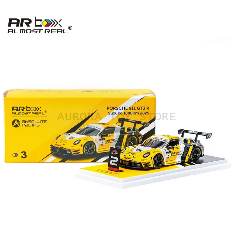 New Almost Real Car Model Porsche 911 GT3 R 1/64 Car Model Suzuka