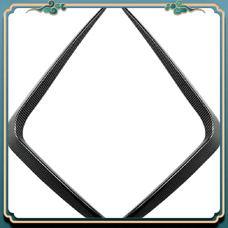 

A54P-Car Carbon Fiber ABS Front Fog Light Trim Bezel Cover Trim Stickers For BMW 4 Series G22 G23 G26 M Sport 2020-2023