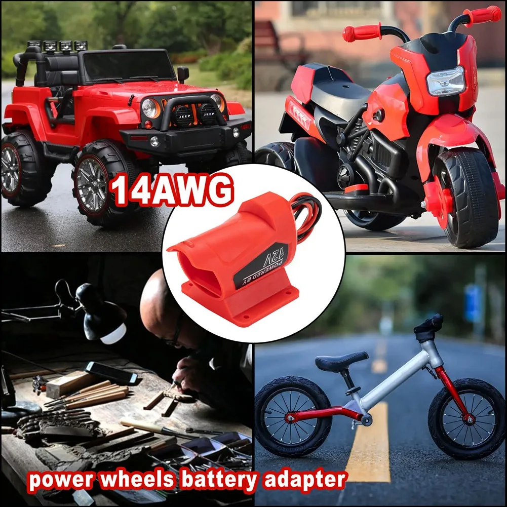 

BAAR-12V Battery Adapter For 12V M12 Battery For Robotic, DIY Rc Car Toys And Rc Truck