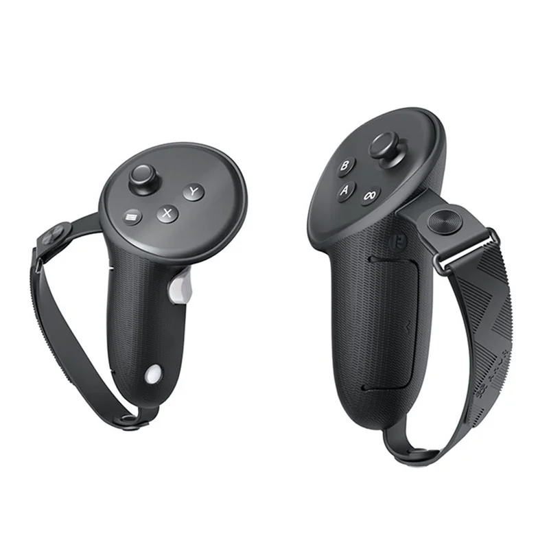 غطاء حماية من السيليكون لـ Oculus Quest 3 وحدة تحكم قبضة مقبض حامي المفصل حزام VR Accessories-TCES