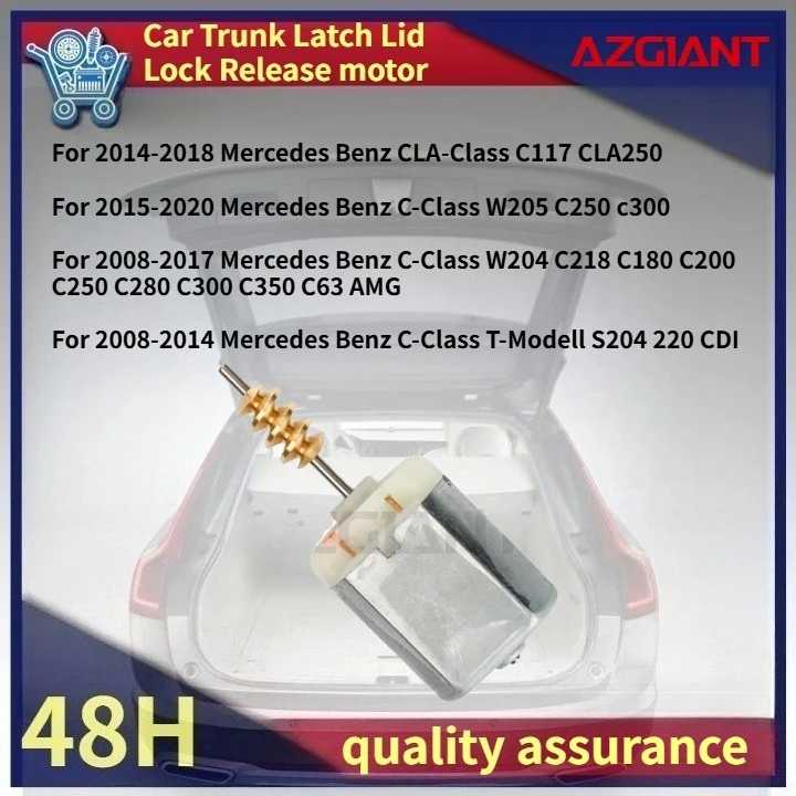 

1020354 901732 Car Electric Tail Tailgate Lower Trunk Lock Block Motor Worm Gear Brand New For Mercedes Benz CLA-Class/C-Class