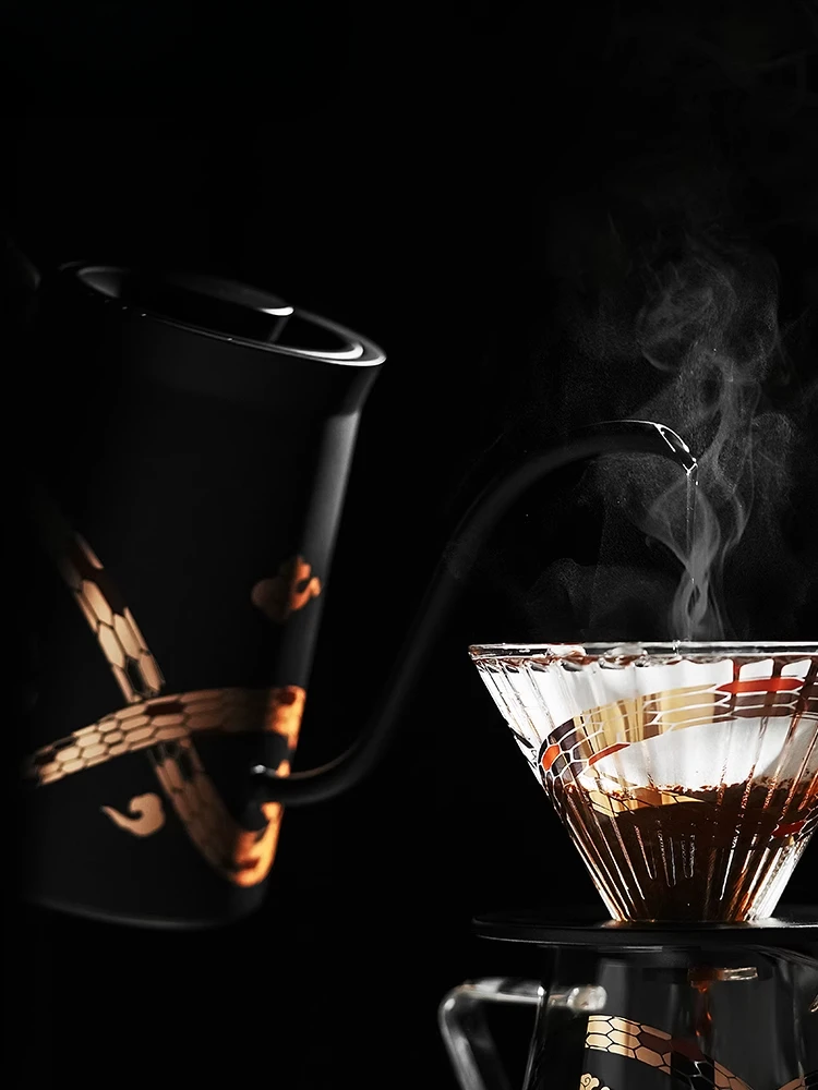 For MHW-3 Bomber Series Hand-brewed Coffee Pot Set Gift Box