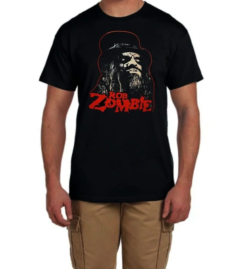 

Rob Zombie R Heavy Metal Band Black T Shirt