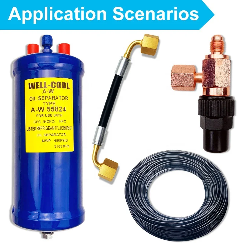 1/4 "3/8" أداة تجعيد هيدروليكية يدوية للتبريد كماشة هيدروليكية لخراطيم التبريد المرنة